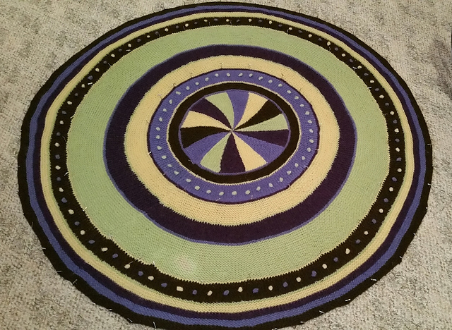 Saturn Circular Lap Blanket