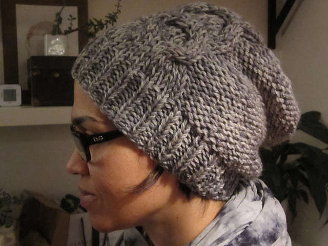 Mandolin Cable Motif Hat