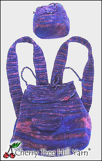 Potluck Bulky Felted Back Pack