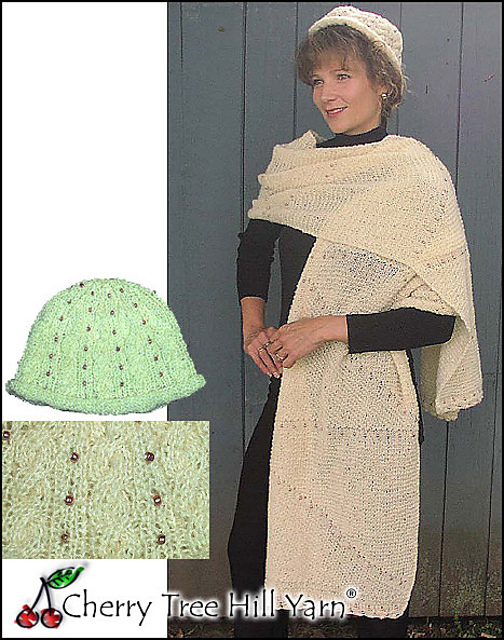 Shiny Penny Hat & Shawl