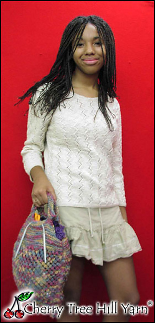 Glitter Knitter's Bag