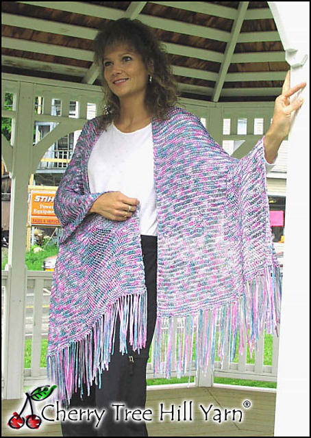Glimmer Scarf and Shawl