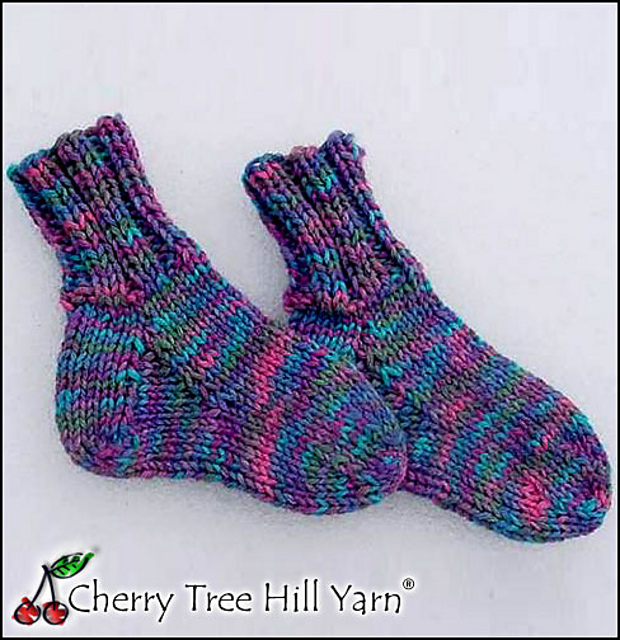Baby Socks (cuff down)