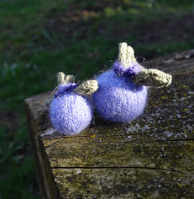 Baby Blueberry Keychain