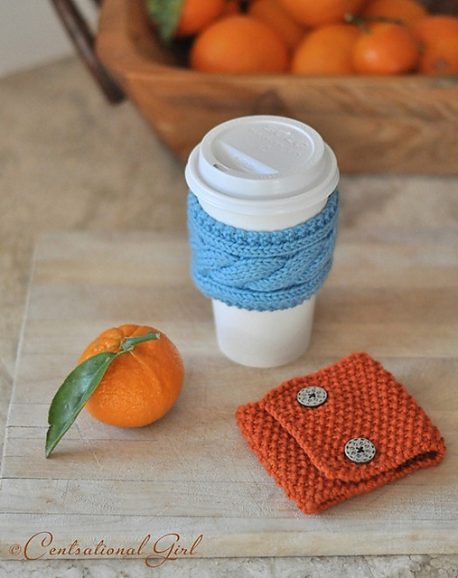 Knit Coffee & Tea Cozies