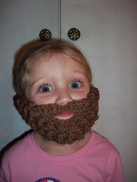 Child's Burly Beard and Mustache