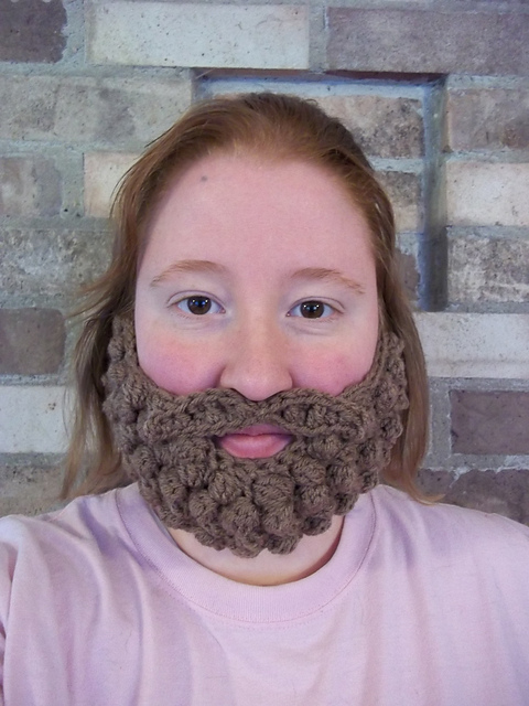 Pre-Teen to Adult XL Burly Beard and Mustache