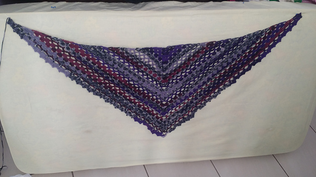 Liara's Angel Wing Shawl