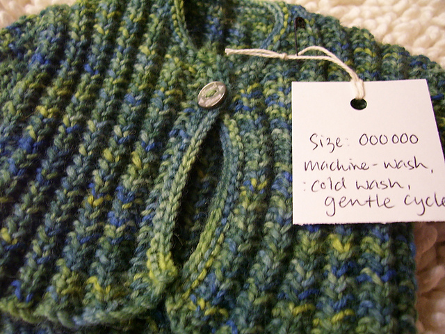 Design 2 - Broken Rib Set - Cardigan