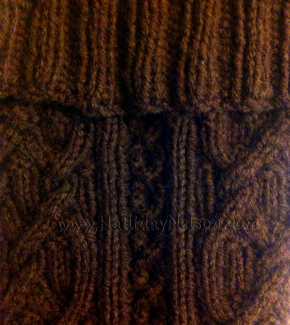 Bulky Twist Cable Leg Warmers