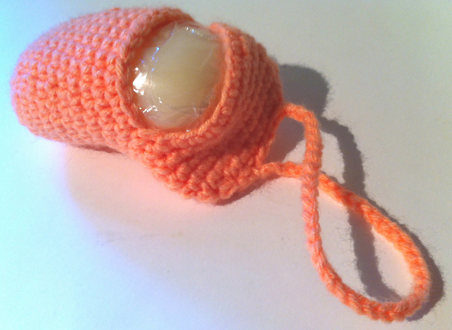 Gently Exfoliating Soap Pouch
