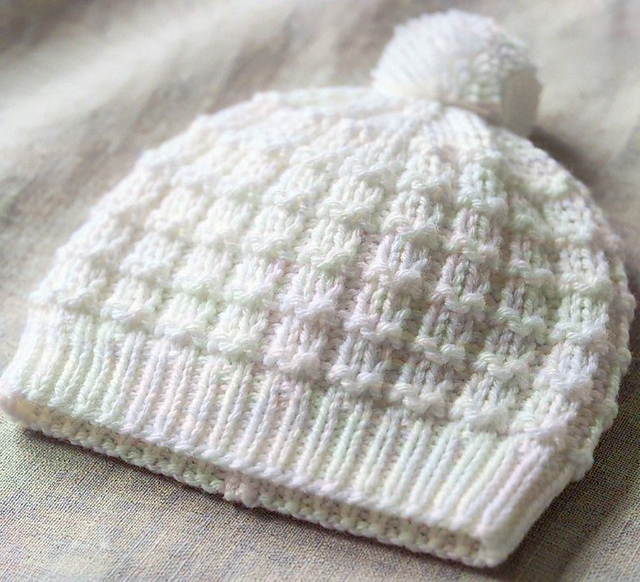 Waffle Baby Hat