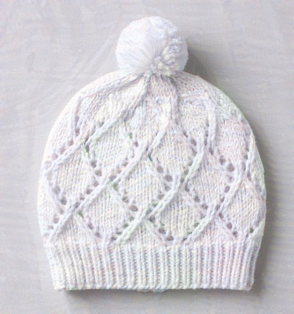 Diamond Baby Hat