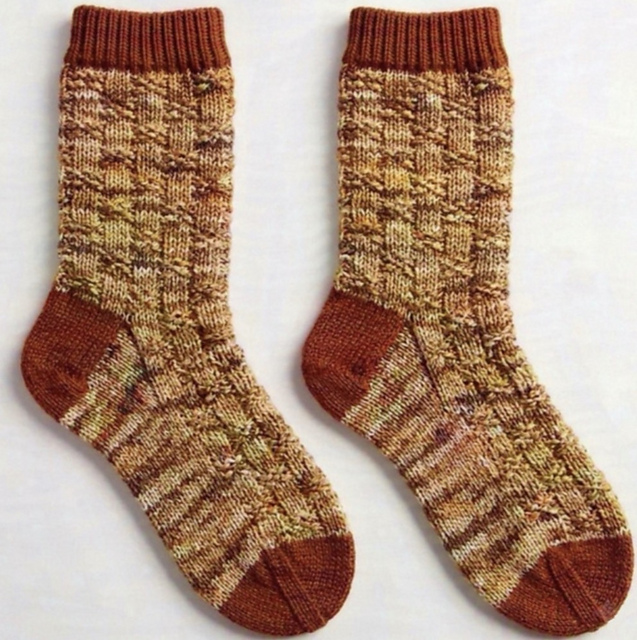 Falling Leaves Socks