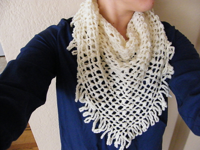 Garden Lattice Shawl