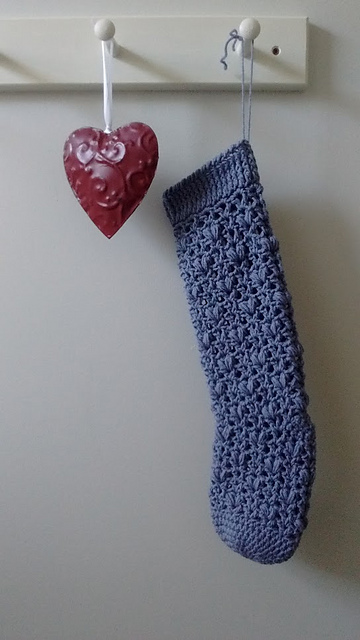 Silent Night Christmas Stocking