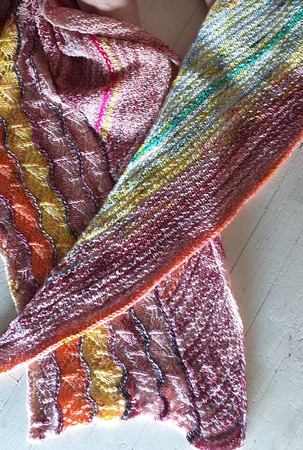 Contrapunto Shawl