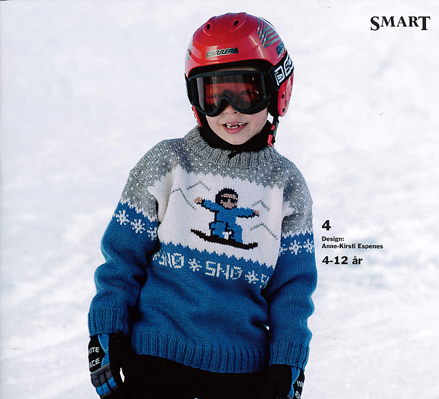0411-04 Snowboard Sweater