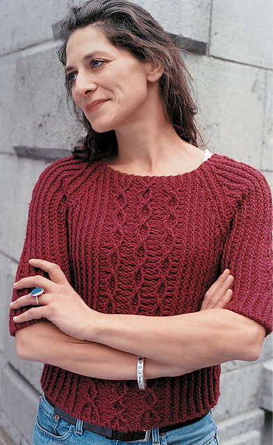 Aspen Top-Down Sweater