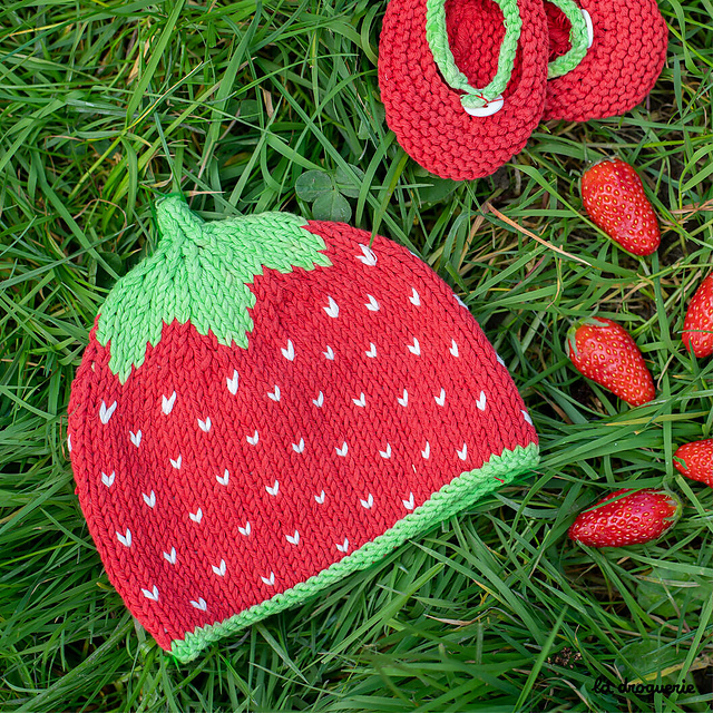 Bonnet Ah la fraise