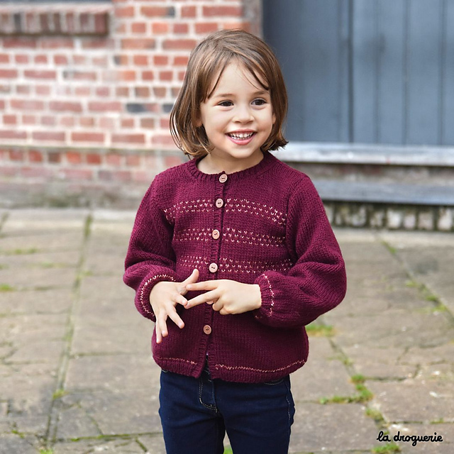 Cardigan le miroir aux fées