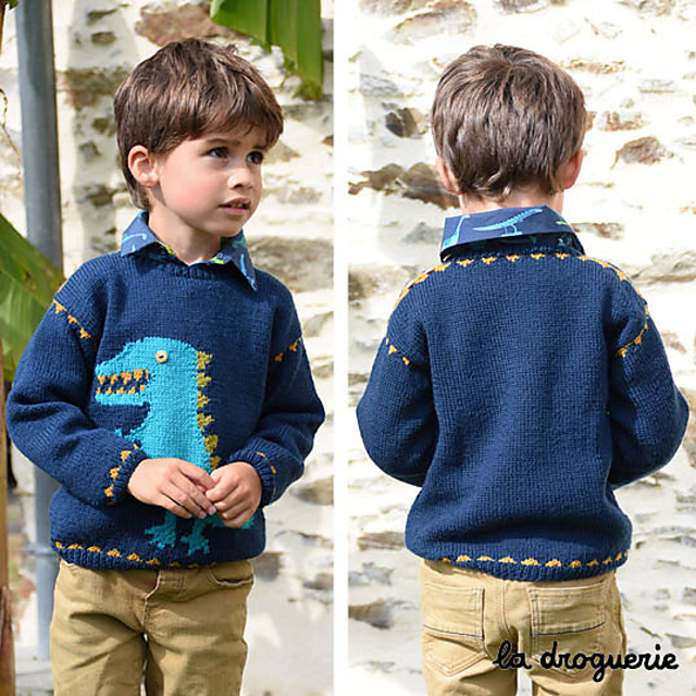 Pull enfant "Dinos Dingos"