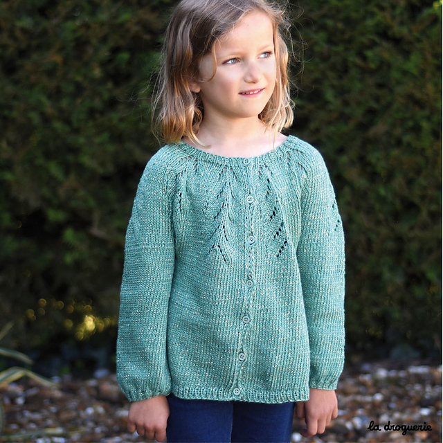 Pull Cardigan Fille 11-12 Ans – Gris, Col V, Boutons, Longues Manches, Polyester
