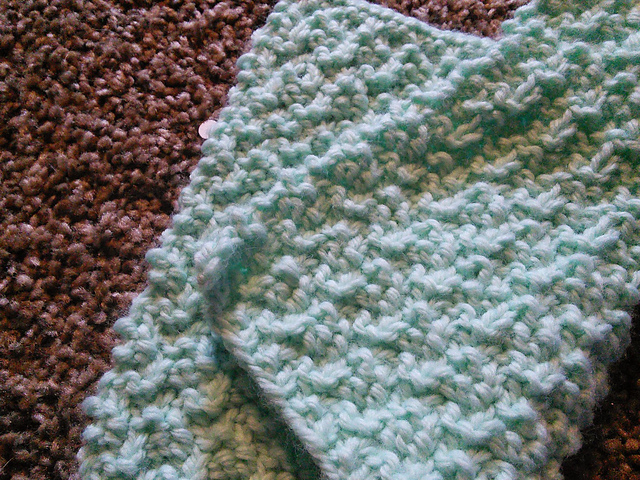 Lopsided Dishcloth