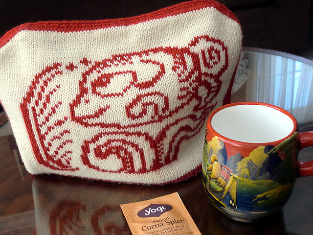 Mayan Hot Cocoa Tea Cozy