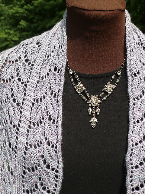 Octavia's Garlands Lace Shawl, Abridged Version