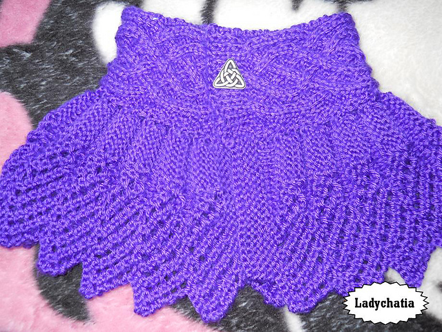 Celtic Braid Royal Neck Warmer