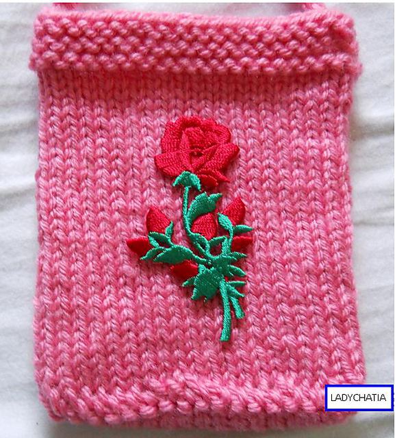 Red Rose I-Phone Carry Case