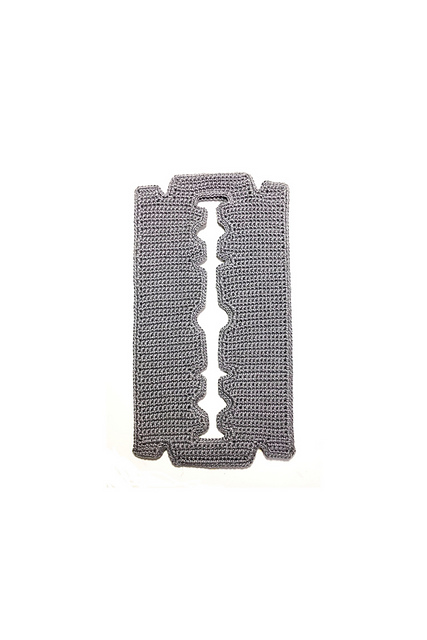 Ravelry: Dangerous Implements Razor Blade pattern by Regina Rioux