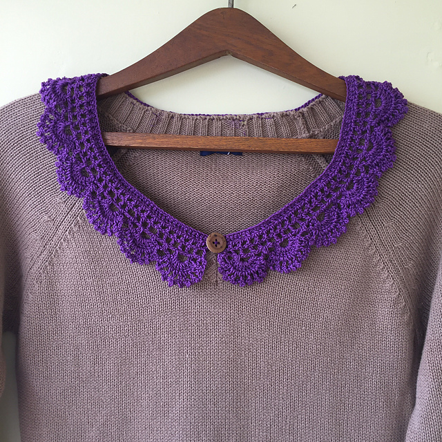 Picot Fan Collar