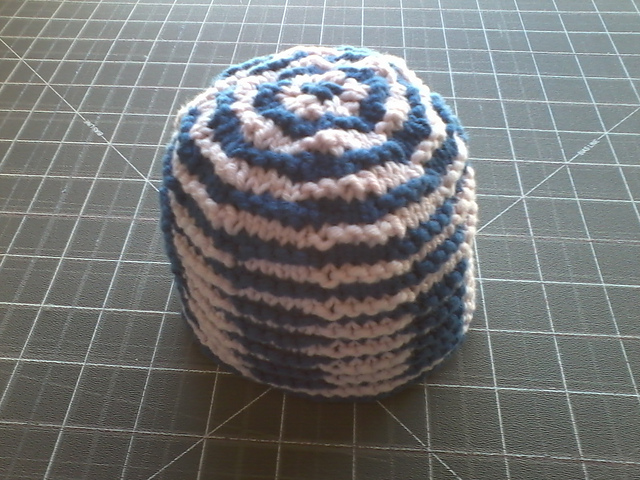 Shadow Stripe Baby Hat
