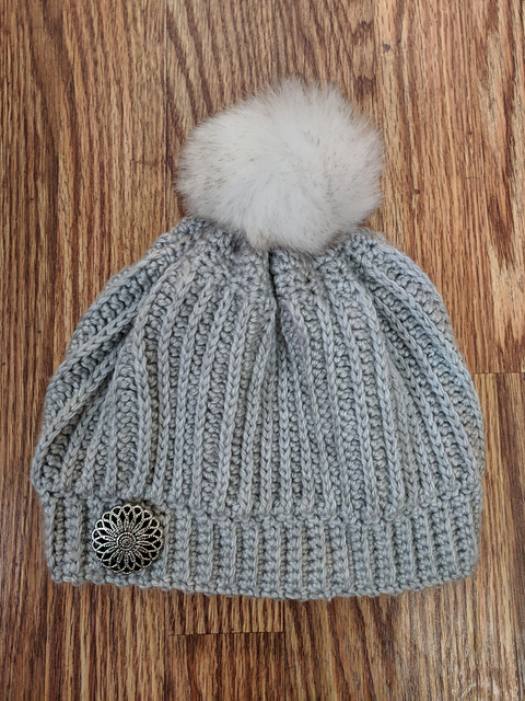 Vertical Ribbed Beanie
