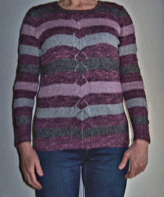 23-24-9 Striped Sweater