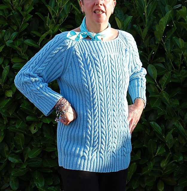 Long line sweater