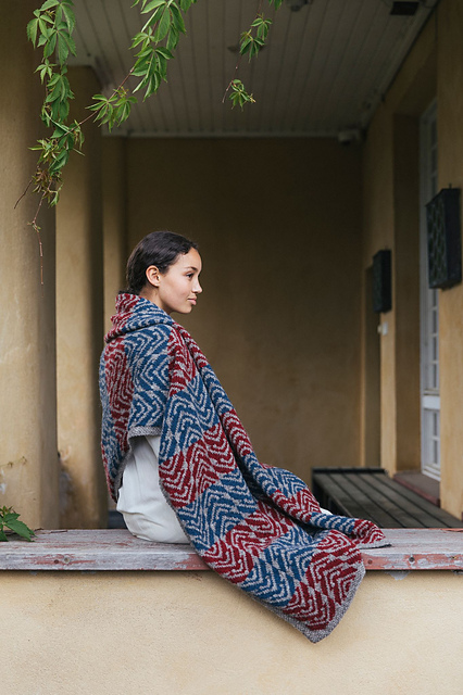 Homecoming Colourwork Wrap