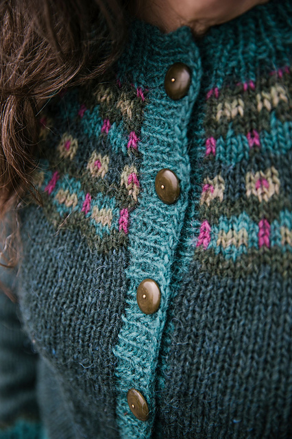 Ravelry: Peerie Shop Cardi pattern by Mary Jane Mucklestone