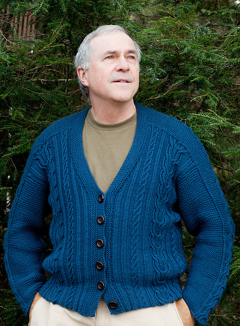 Bavarian Twist Saddle-Sleeved Cardigan WG53