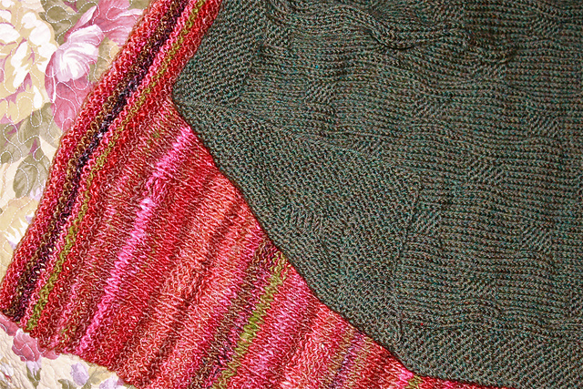 Cubicle, A Reversible Afghan