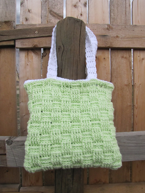 Basket Weave Tote