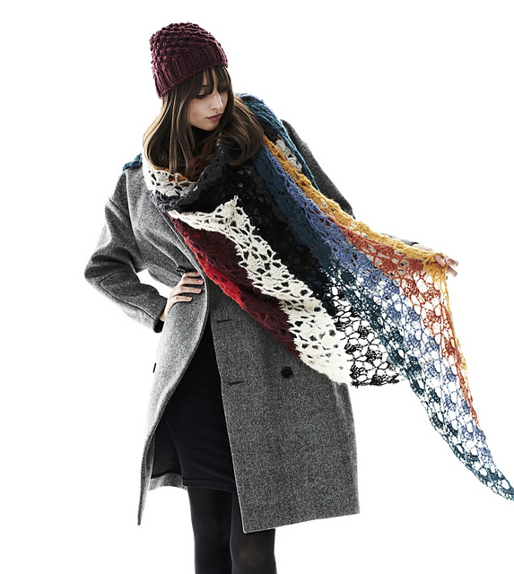 Crocheted Triangular Shawl (02/10)