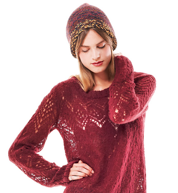 Brushed Lace Pullover (03/18)