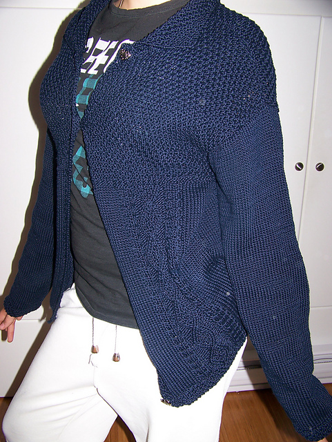 Cable and Texture Cardigan