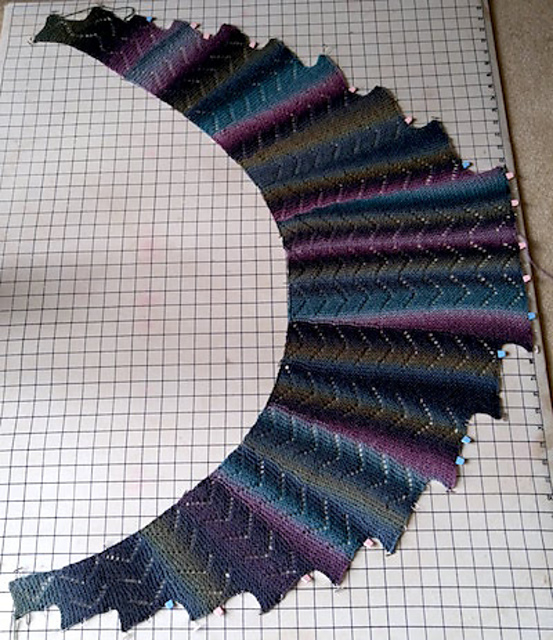 #22 Trapezoid Shawl