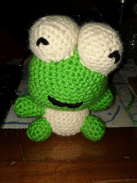 Keroppi Lookalike Amigurumi