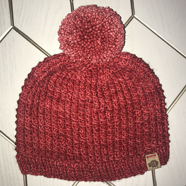 Cozy Pillar Stitch Beanie