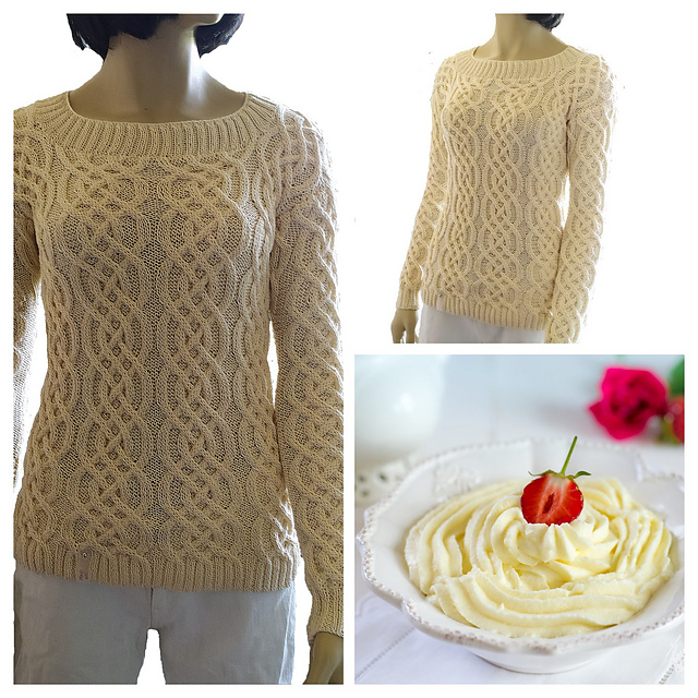 Cream jumper